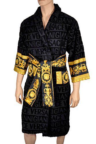 versace bademantel herren schwarz|Gianni Versace.